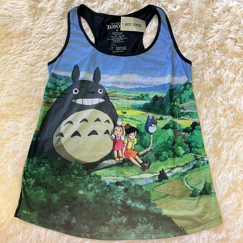 NEW totoro tank top